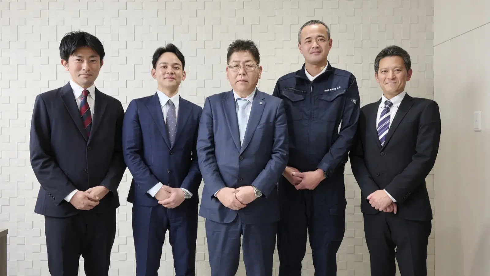 RYODEN大澤氏、庄司氏、広島設備開発 中山氏、冨岡氏、三井・ケマーズ フロロプロダクツ 小野氏