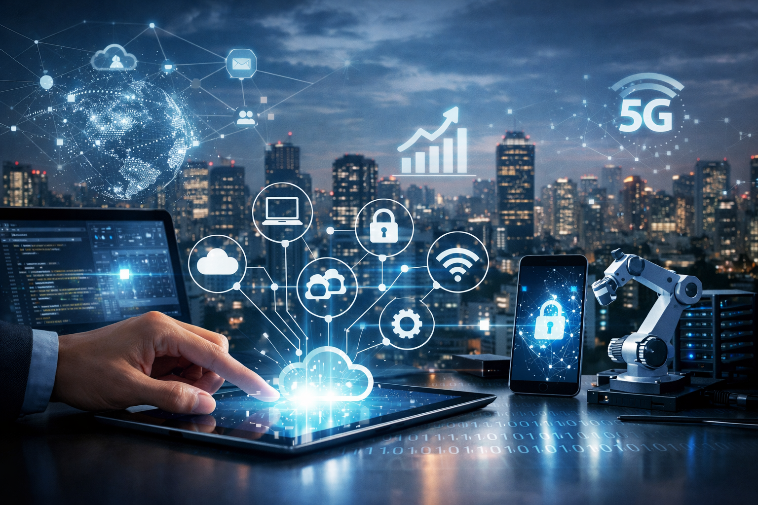 Digital Transformation Visual Concept