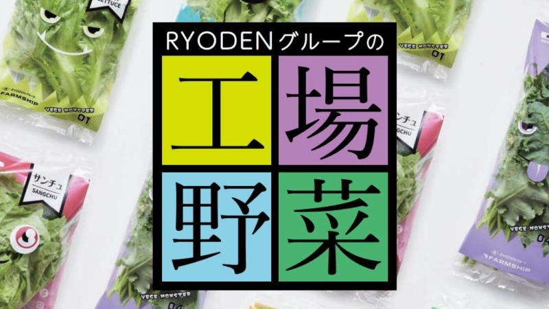RYODENグループの工場野菜