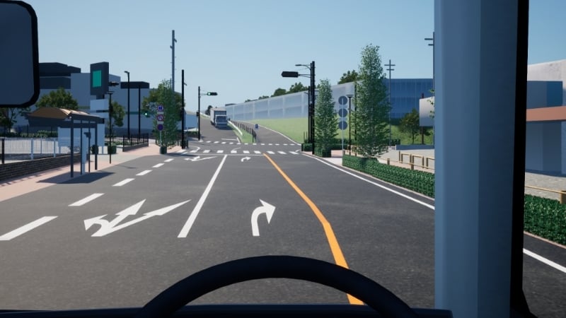 自転車通行帯・バス優先レーンの整備